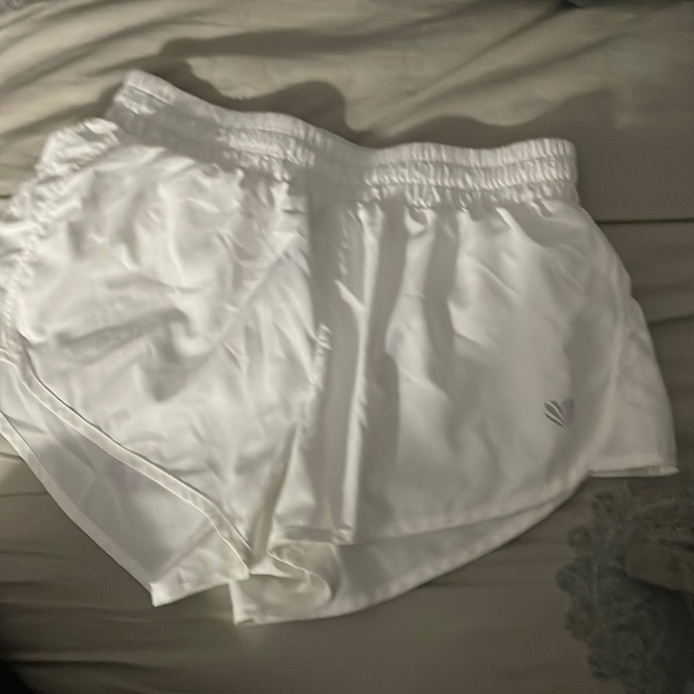 Forever 21 White Athletic Shorts - SZ Sm